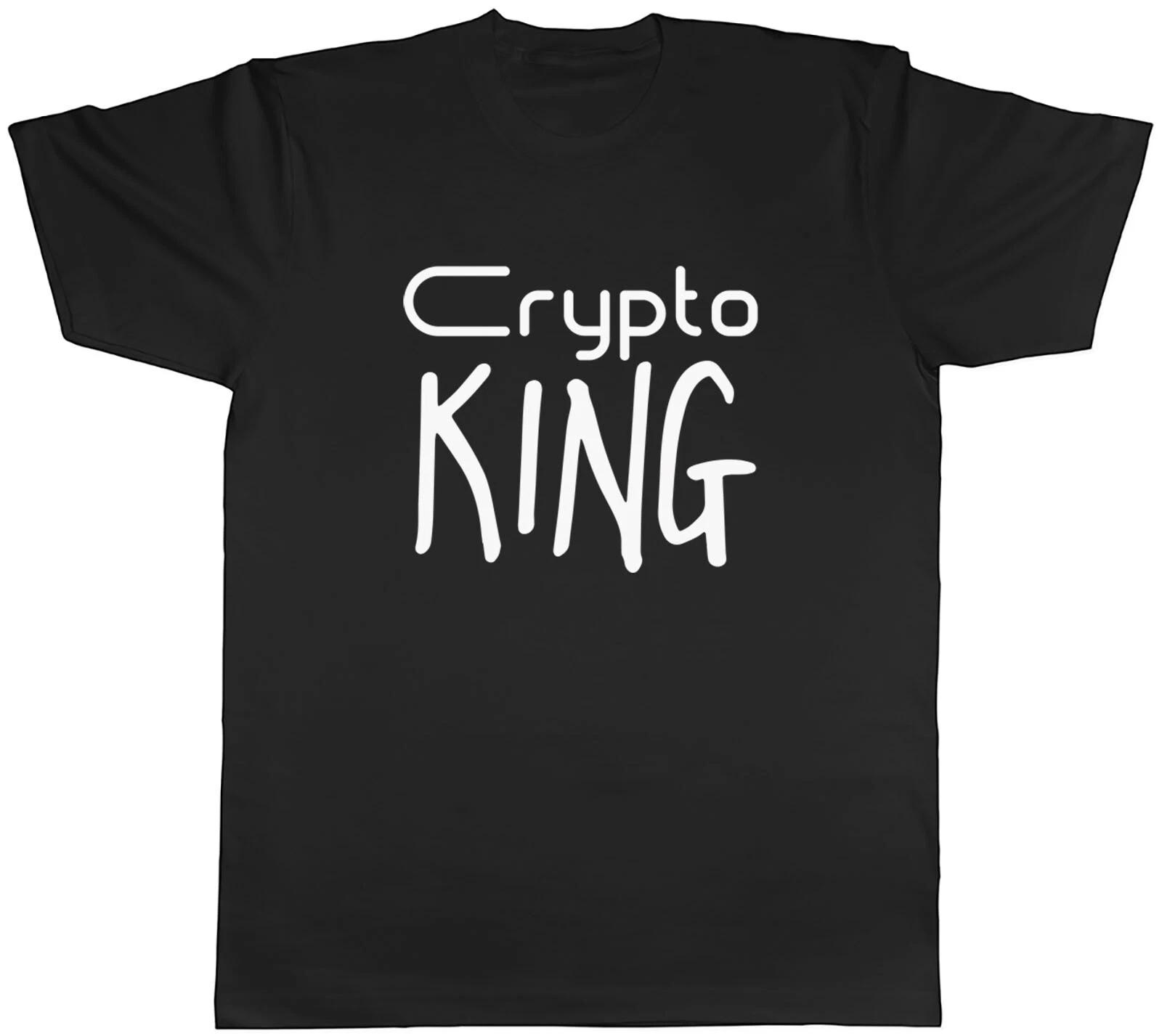 Crypto King Mens Unisex T-Shirt Tee XXXXL