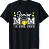 Softball Senior Mom 2025 The Final Inning Graduate T Shirt