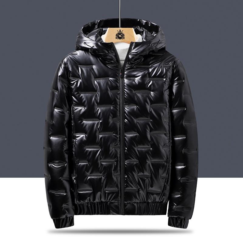 

Мужская хлопковая куртка средней длины, пальто Farewell Down Jacket Plus Velvet Thick Coat M чёрный