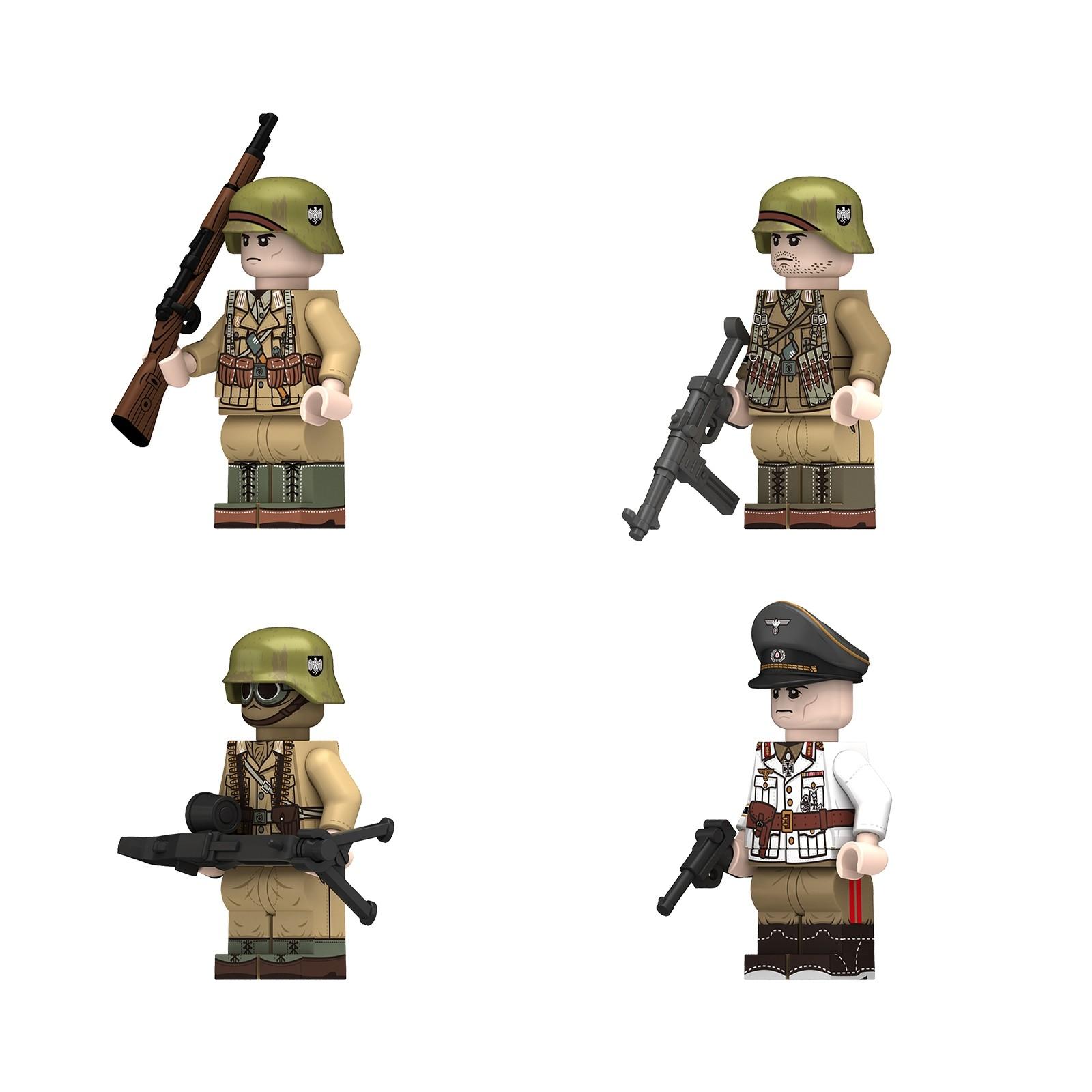 

4шт Детские фигурки-конструкторы — лучшие подарки для детей One Size