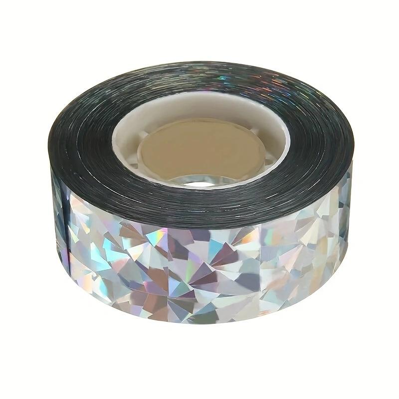 

2,4 см в ширину и 50 м в длину, светоотражающая звуковая отпугивающая лента для птиц, отпугивающая голубей, лента для борьбы с вредителями в саду