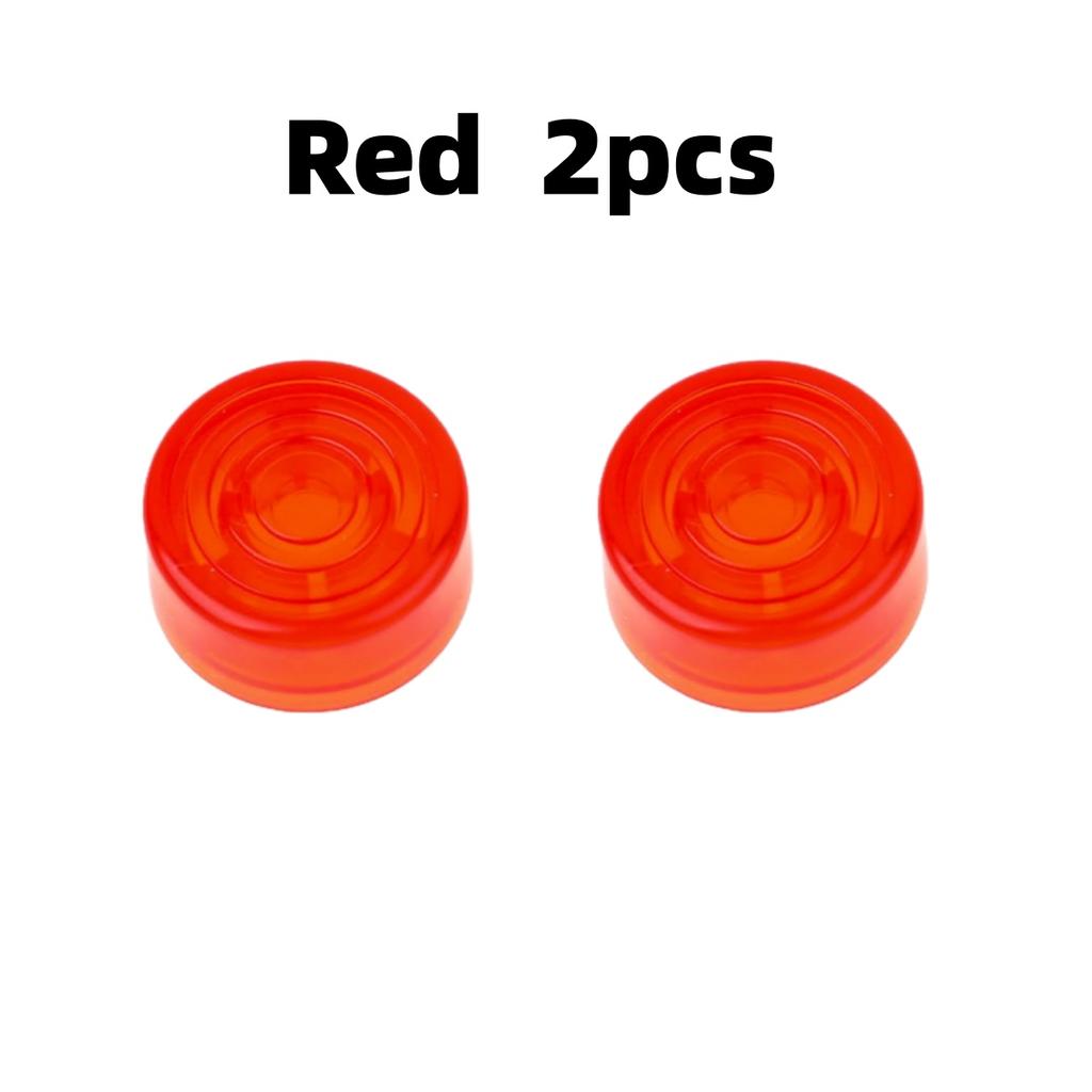 Miwayer 2pcs Guitar Effects Pedal Footswitch Toppers,Plastic Foot Nail Cap for Guitar Effects Pedal Buttons Common Pedal Switche