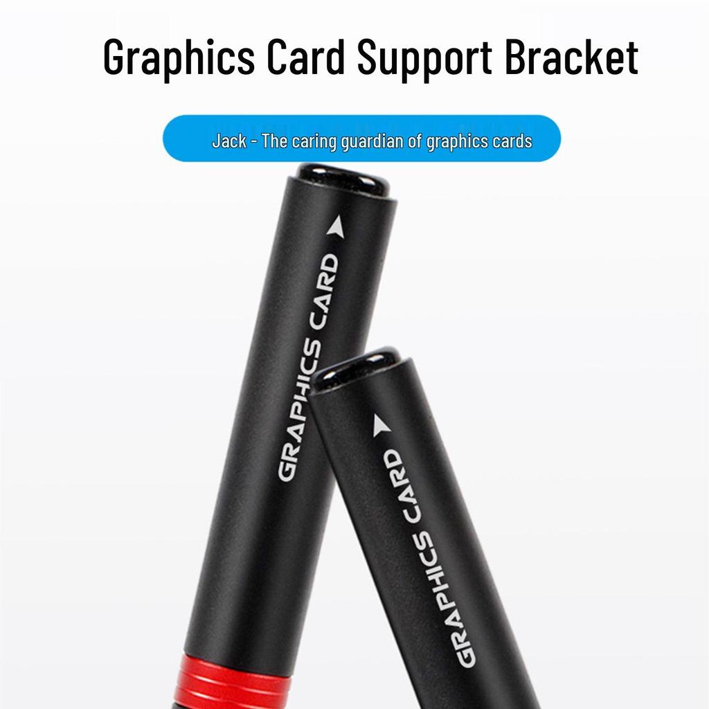 JiaYi iBrace-8 Adjustable Aluminum Anti-slip Graphics Card Support Bracket