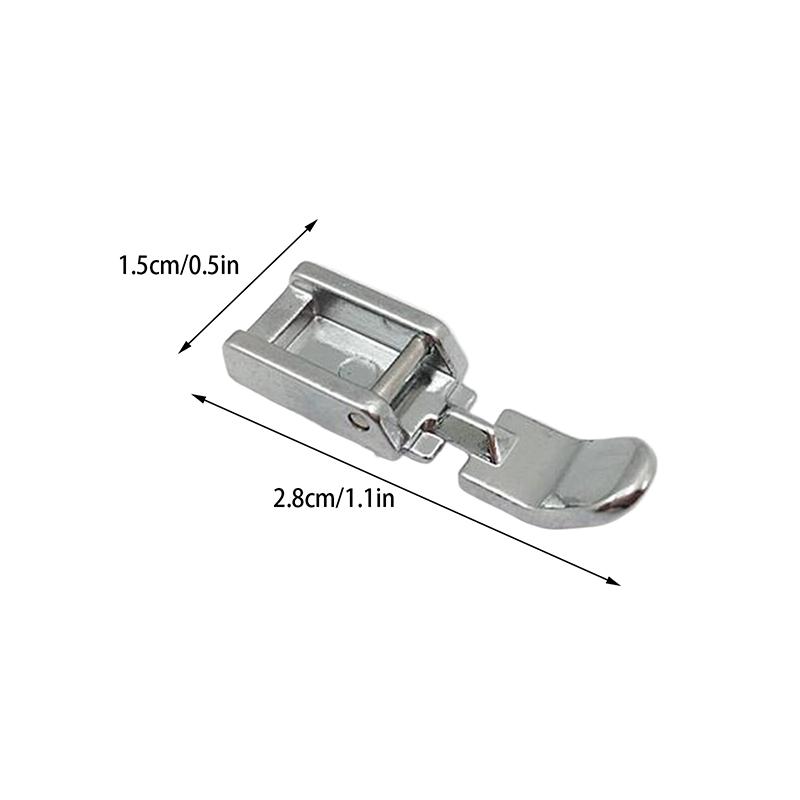 Zipper Sewing Machine Presser Foot Left Right Narrow Foot Compatible With Low Shank Snap On Singer Brother Sewing Accessories