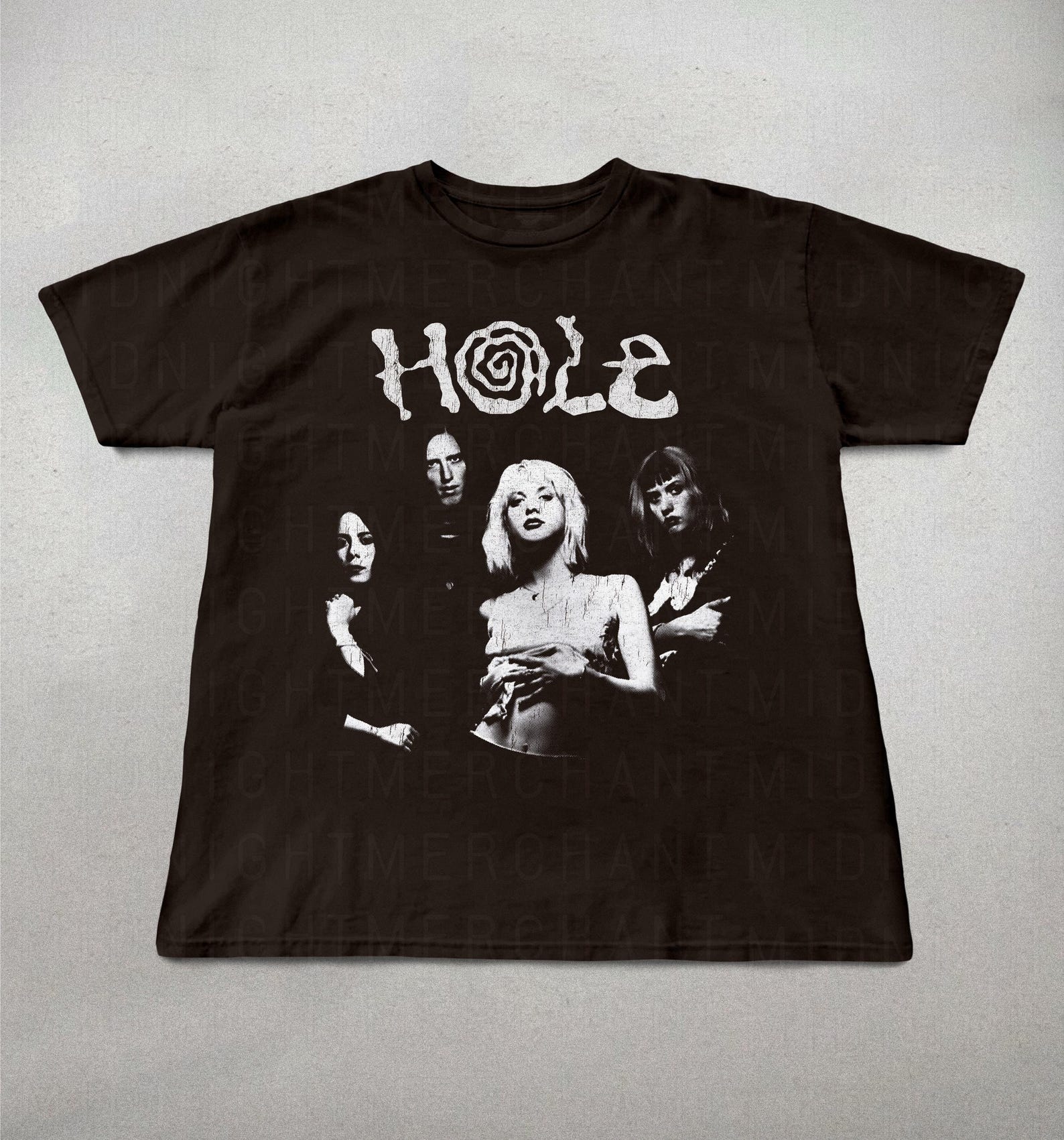 Hole Band T-shirt, Unisex Cotton Shirts, 90s band Shirt, Band graphic tees, Cute shirts, Trendy Shirts, Goth shirts, Retro Graphic tee L