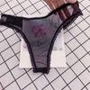 Charming !!! Women Sexy Lace Panties Low-waist Thong Underwear Solid Color Female G String Temptation Intimates