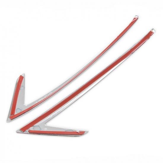 Rear Fog Light Lamps Tail Foglight Cover Trim For 2017- Mazda CX-5 CX5