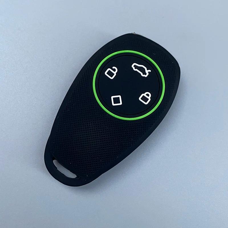 

Silicone car key cover case shell holder for leapmotor t03 s01 c11 4button key car accessories
