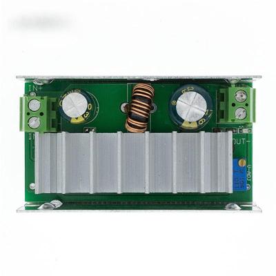 1Pcs 6V-55V 10A Step Up Voltage Charger Power Supply Module With Aluminum Shell Case Box 200W MAX DC-DC Boost Converter