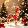 Acrylic Goat Hanging Ornament 2D Flat Animal Hanging Decoration Goat Pendant  Shop Window Display