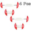 4Pcs / 6Pcs Non Slip Shoe Widener Expander for Men & Women Adjustable Mini Shoe Stretchers-- Red High Heel Shoe Trees Shaper