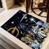1pc Star Wars space station themed home carpet non-slip design for office decor gift living room bedroom