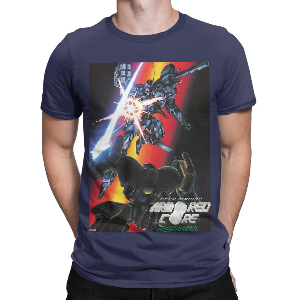 Armored Core Project Phantasma Funny Graphic 100 Cotton TShirt Armored Core Tops Tees For Unisex