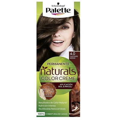 Schwarzkopf Palette Naturals Color Creme 4.0 Orta Kestane