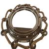 40.64cm Aluminum Trim Porthole Mirror Port Wall Hanging Ship Porthole Light,