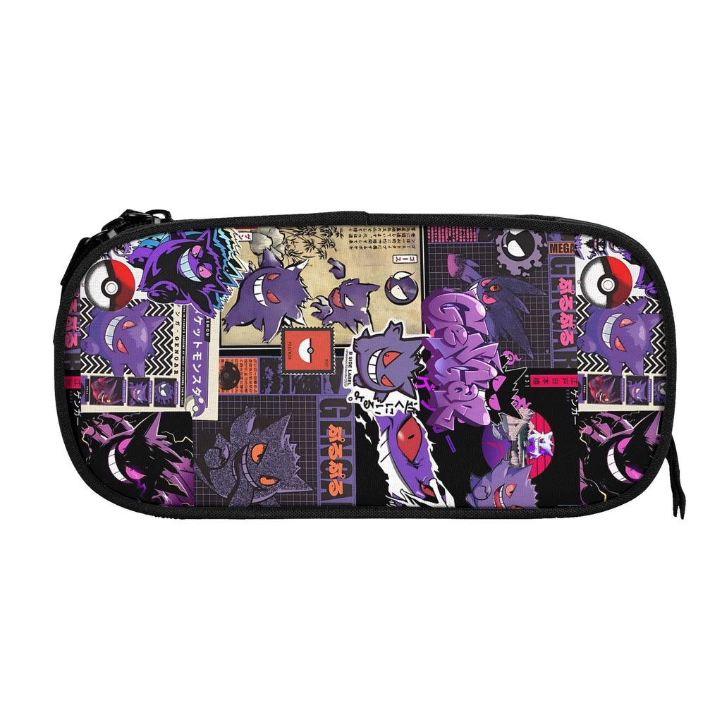 Custom Pokemon All Character Collage  Large Capacity Bags for Child  School Pencil Bag for Boys Gilrs Kids