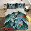 Fashion Vibrant 3D Print Anime Jujutsu Kaisen Bedding Set Single-Twin-Full-Queen-King Size Adult Kid Bedroom Stylish Duvet Cover