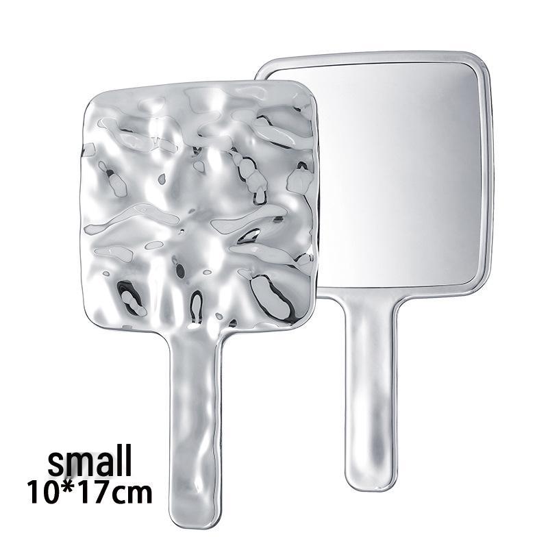 Custom Compact Handheld Makeup Mirror: Portable & Simple Design