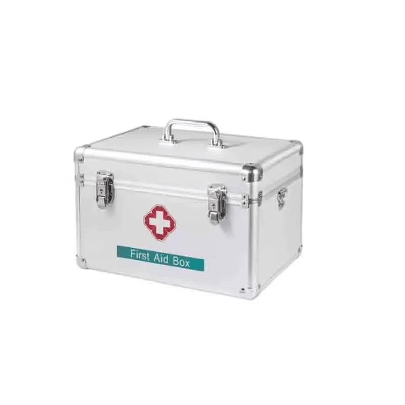 Jinlongxing 12-inch Aluminum Alloy Emergency First Aid Kit