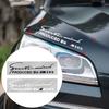 1Pcs Car Front Head Light Eyebrow 3D Sticker Decorator Engine Hood Sport Design For M3 M5 320 325 E28 E30 E34 E36 E39 E46 E52 E53