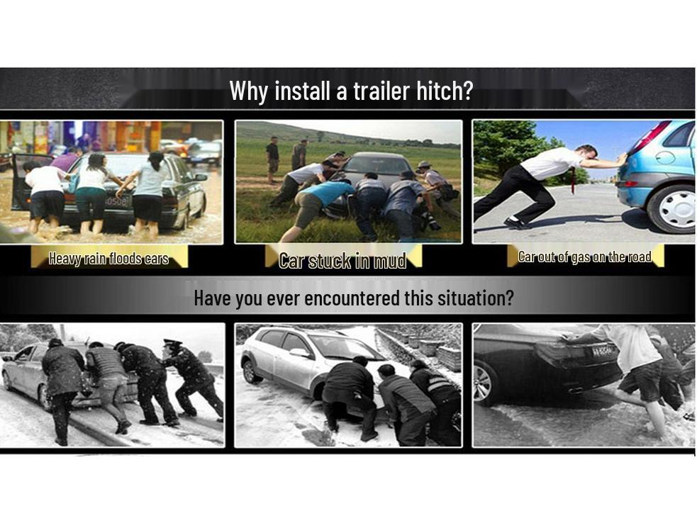 Compatible Tow Hook Support for Toyota Fortuner & New Crossover