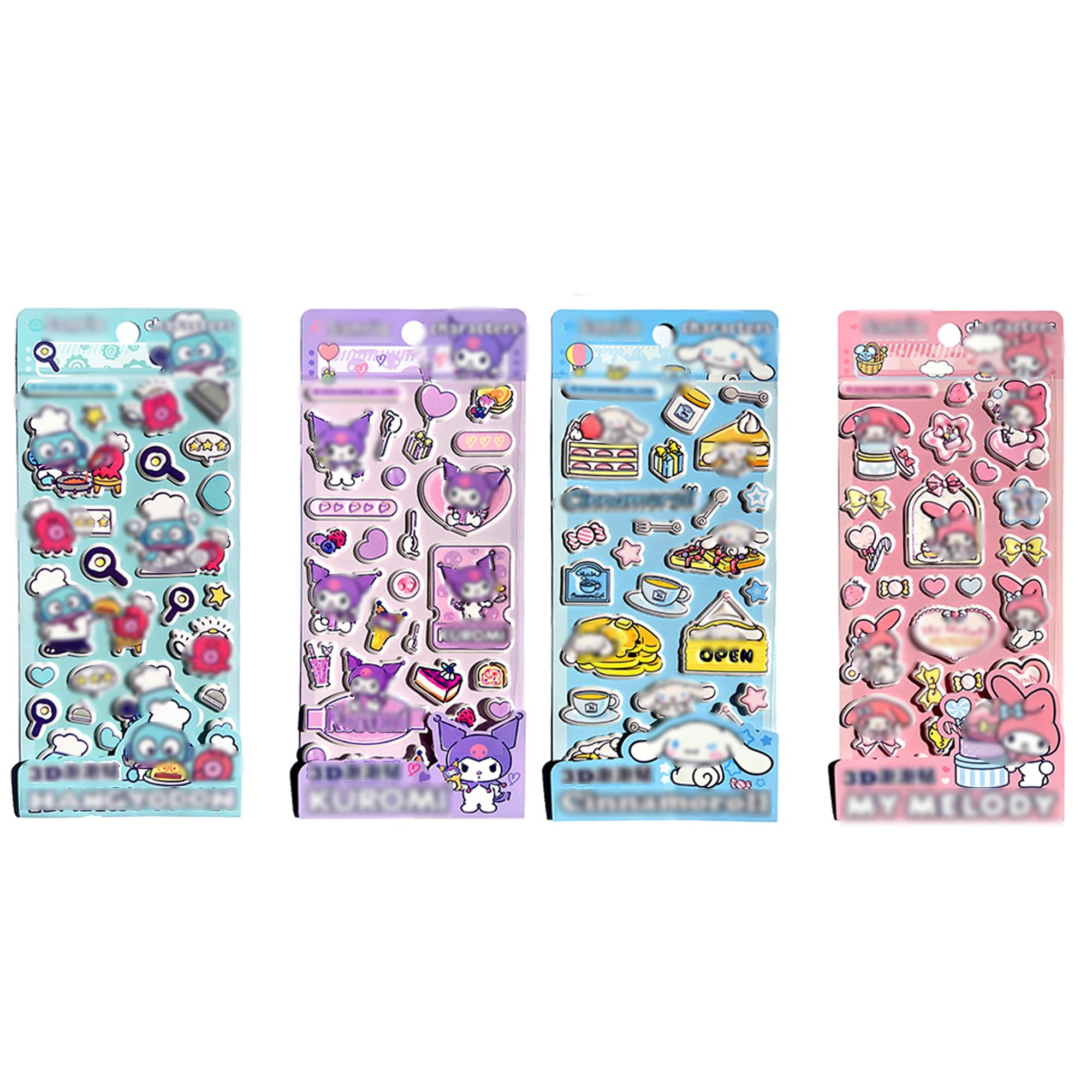 

KRGNPLE 2026 New Store 2 Squishy Foamy for Planner Smartphone Easy to Durable and Popular of Model, Quality, Sheets, Drop-Shaped Stickers, 3D, Cotton,