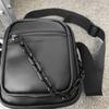 Trendy brand messenger bag men's backpack new trendy ins casual men's bag trendy fashion PU texture shoulder bag