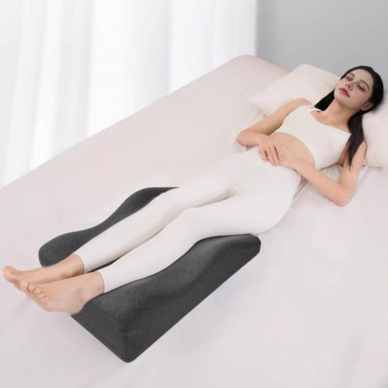 Yousheng Couples Pillow Wavy Wedge Pillow for Chest Back Relief Memory Foam Butt Cushion Ergonomic Posture Support Multi-Functional Bed Pillow