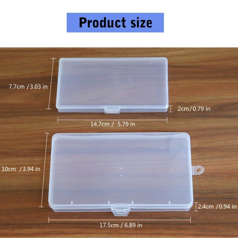 Multifunctional Storage Organizers Sticker Holders Sorting Box Sticker Storage Box Small Plastic Storage Container