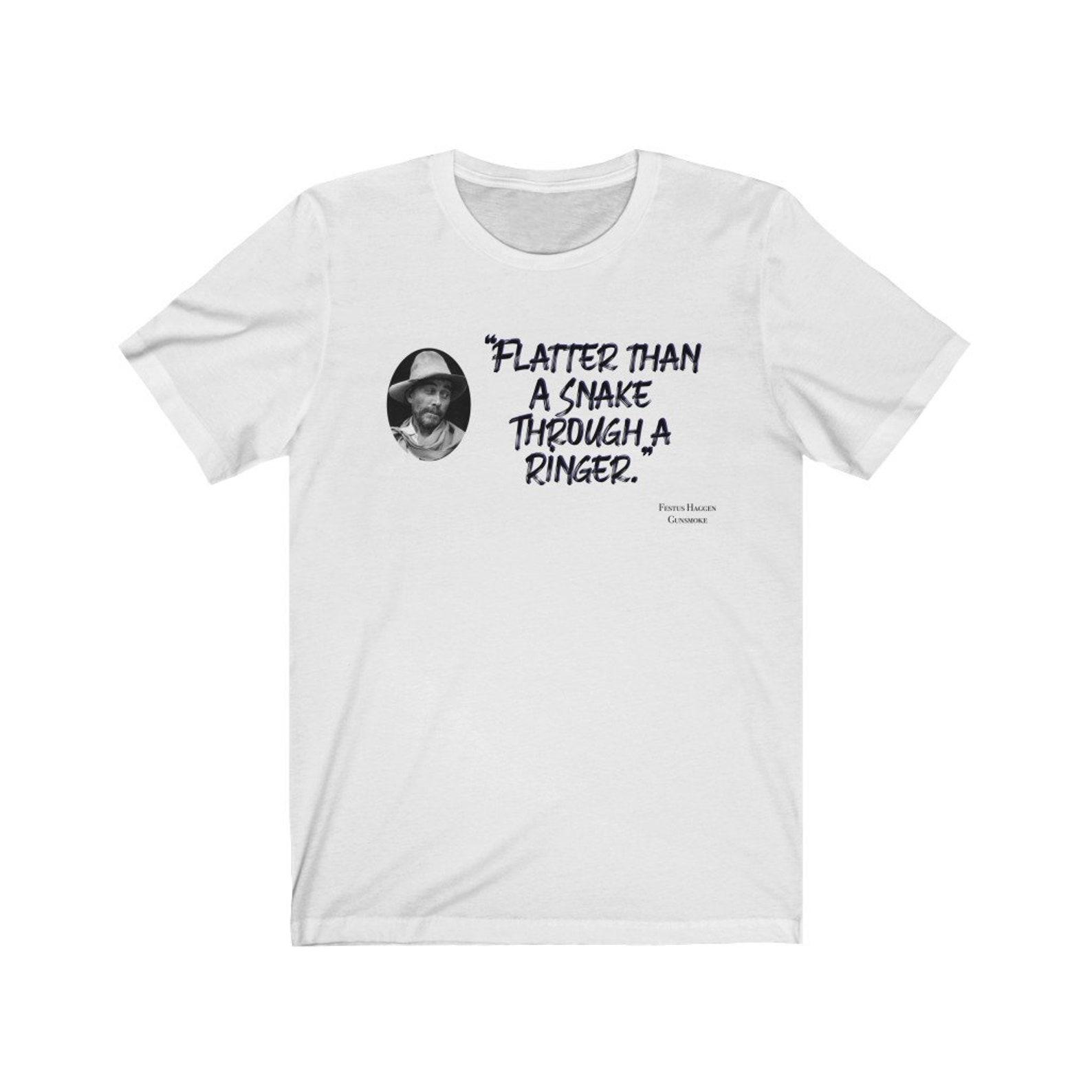 Gunsmoke TV show quote Festus Unisex Jersey Short Sleeve Tee L