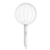 Foldable Bug Zapper Racket Rechargeable Electric Fly Swatter Safe Fly Killer and Mosquito Trap Lamp for Home Indoor Outdoor