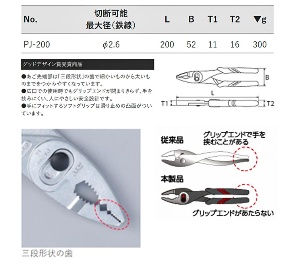 KTC Scissors Set P-3P (PJ-200/PN1-150/PSL-150)