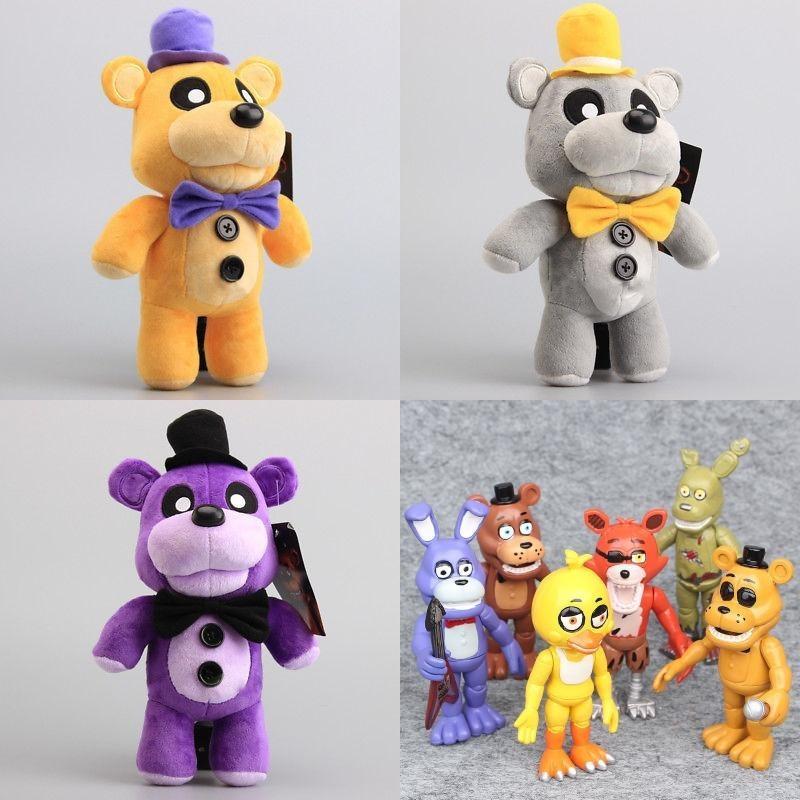Premium Quality Fnaf Freddy Plush Toys 28cm Soft And Cuddly Five Nights Freddy Bear