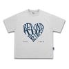 POLYGRAM Retro Heart 16-Count Cotton Oversized Short Sleeve Tee