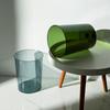 Transparenter Mülleimer ohne Deckel Müll-Recycling-Behälter Zuhause Büro Müll Einfacher Küchenmüllwürfel Mehrzweck-Mülleimer