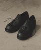 Romantic Move [Sakhyung X Romantic Move] U-Tip Height-Increasing Derby R25M400 (Washed Black)
