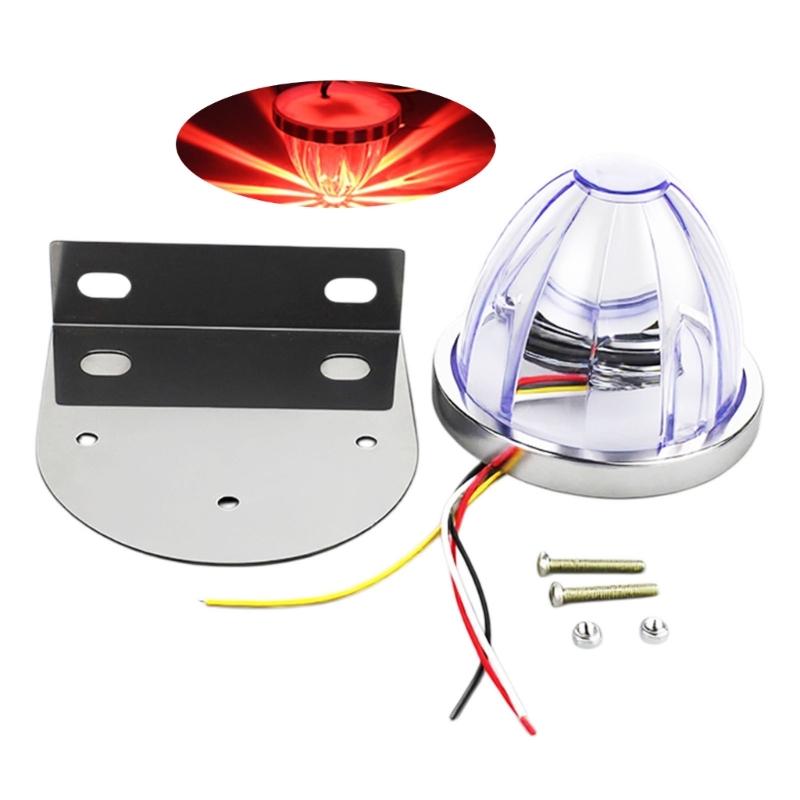 31BC Energy Saving Double Color Trailers Truck Side Marker Lights With Sturdy ABS Housing And Universal Mounting Brackets