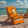 Ultra-Soft Beach Towel with Garfield Theme,Ideal for Pool - Camping, Diving - Perfect Travel Essential, Vibrant Beach Towel.