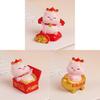 Zodiac Pig Creative Resin Figurine Decorative Gift For Celebrations And Festivals
