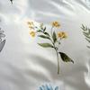 3 Piece Floral Duvet Cover Set With 2 Pillowcases Soft Skin Friendly Bedding Without Core For Single And Queen Size Beds