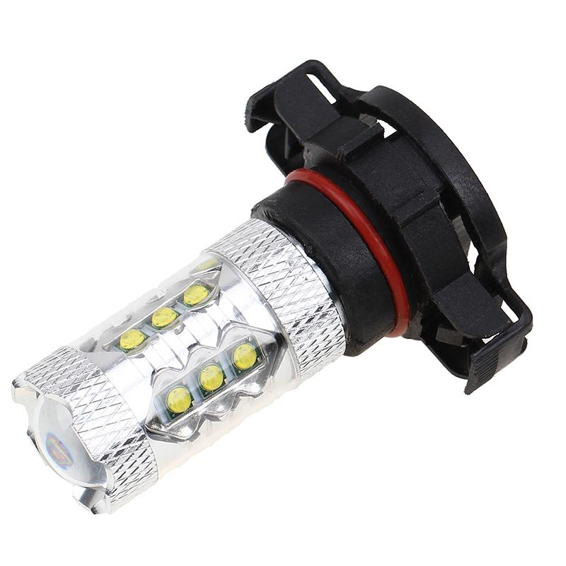 1Pc 80W Super Bright Car Auto Lights White 1156 1157 3156 H16 Headlights Daytime Running Brake Fog Warning Lamp