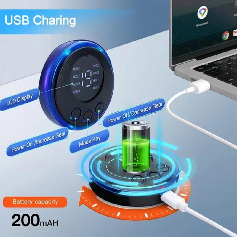Boyun Masaj Aleti EMS Kas Stimülatörü Elektrikli Servikal Masaj Yama Düşük Frekanslı Darbe Masaj Pedleri Ağrı Giderici Rahatlama Aracı