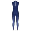 Combinaison de compétition pour femme S-XXL: Combinaison moulante sans manches à dos creux et strass pour gymnastique, yoga, entraînement