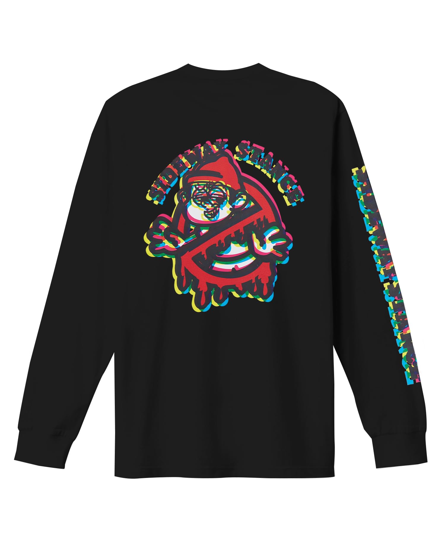 

Casual Mosaic No Way Long Sleeve Black [IMPROVES] [SIDEWAYSTANCE] T-Shirt, Men s, чёрный