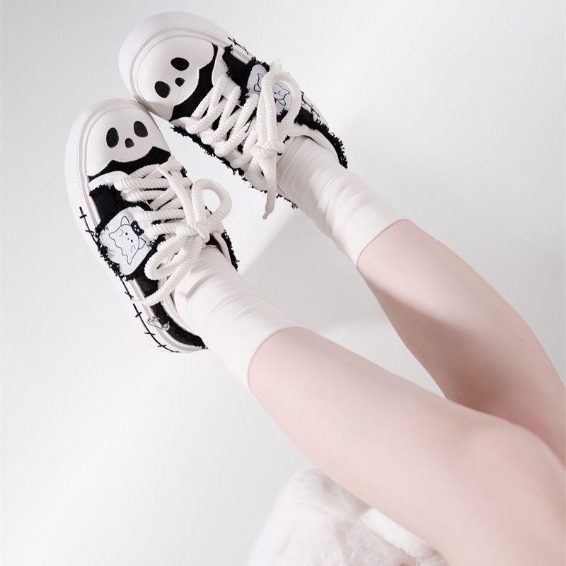 New Cute Girls' Sports Shoes, Student Shoes, Board Shoes and Single Shoes