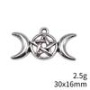 Sun Charm Moon Star Pendant Alloy Charms For Celestial Space Theme DIY Bracelet Necklace Jewelry Making Supplies For
