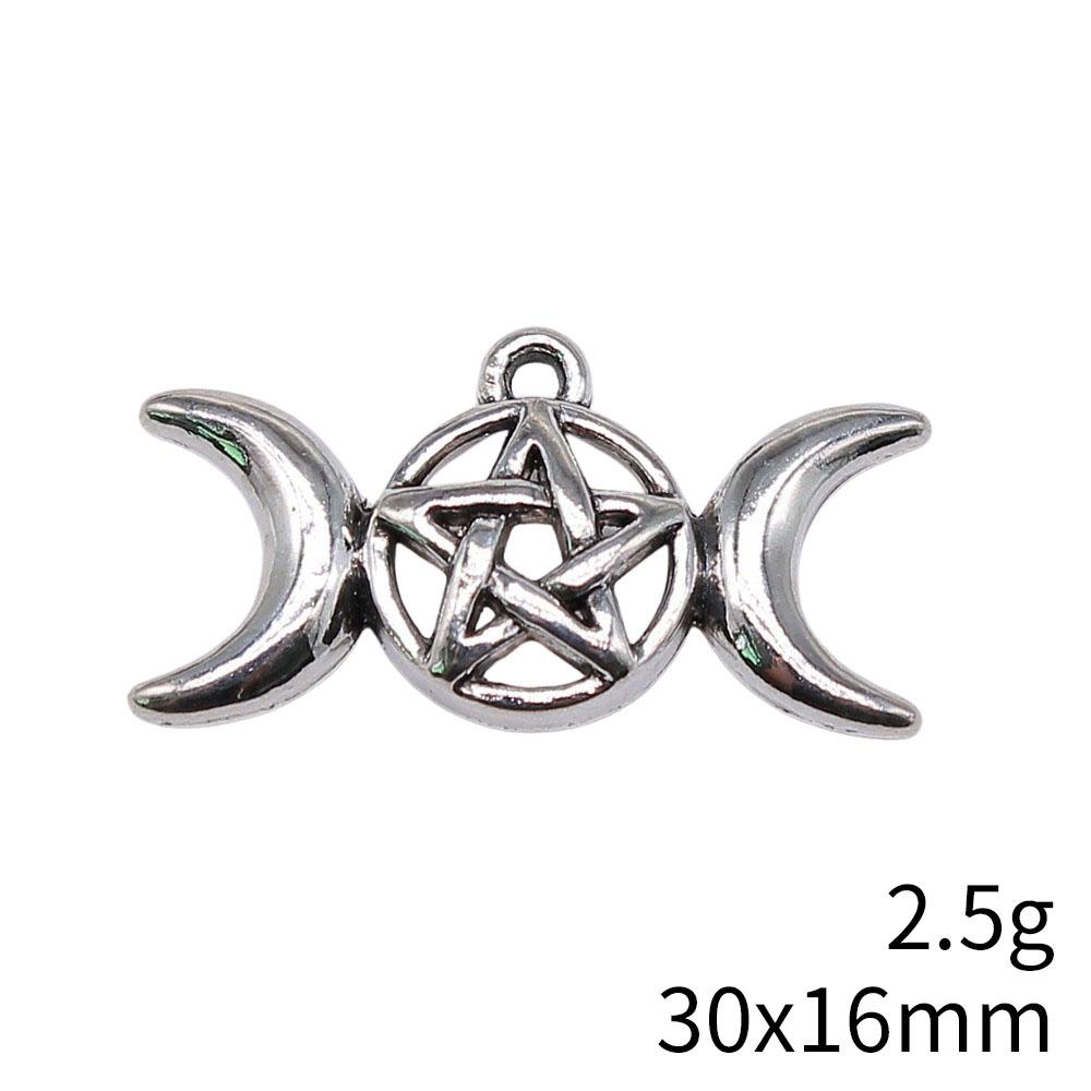 Sun Charm Moon Star Pendant Alloy Charms For Celestial Space Theme DIY Bracelet Necklace Jewelry Making Supplies For