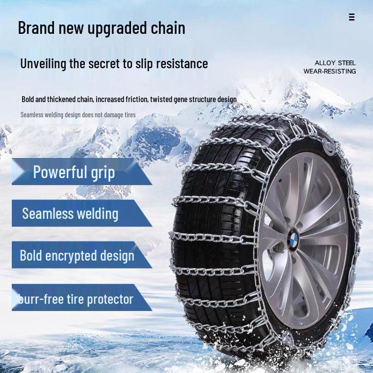 Lynk & Co 06 Snow Chains: Thickened 215/55 R18, 225/45 R19 Anti-Skid