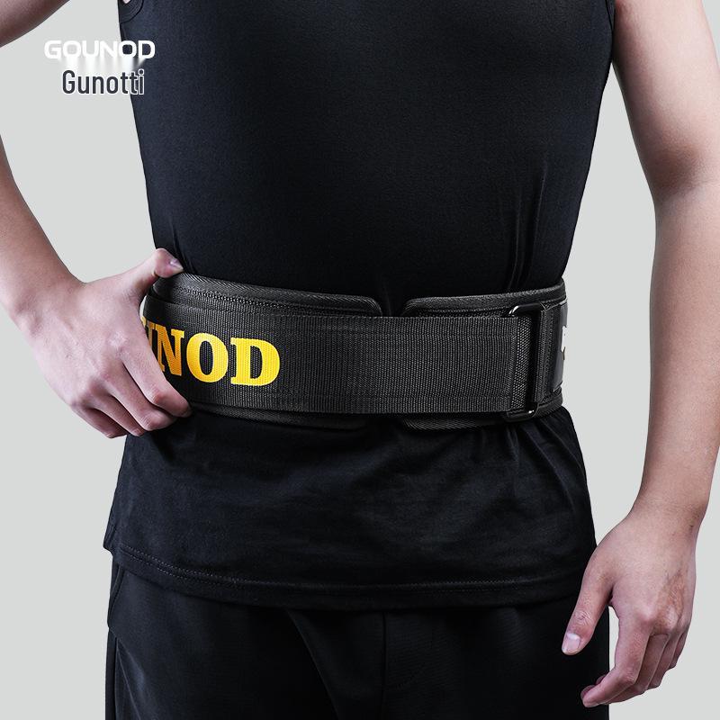 

Чоловічий компресійний пояс для важкої атлетики: Підтримка присідань та станової тяги, Захист талії для фітнесу, Професійне спортивне спорядження Black S