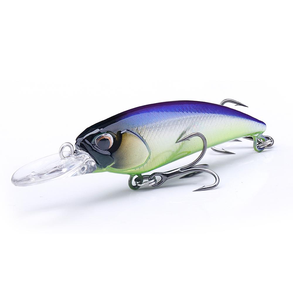 

Минноу Медленно Тонущие Крэнки Рыболовная Приманка 78мм 5г Реалистичный Свимбейт Рыболовная Приманка Искусственный Поппер Виб Щука Воблеры